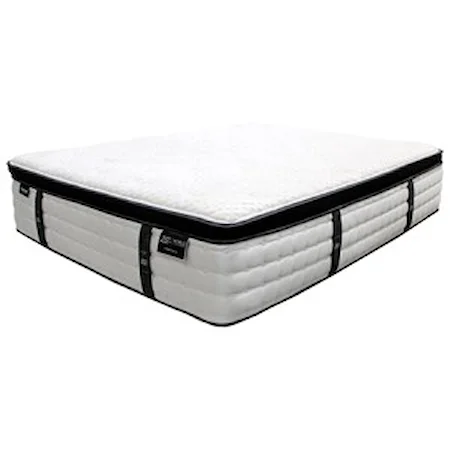 Queen Euro Top Pocketed Coil Mattress and Caliber Adjustable Base